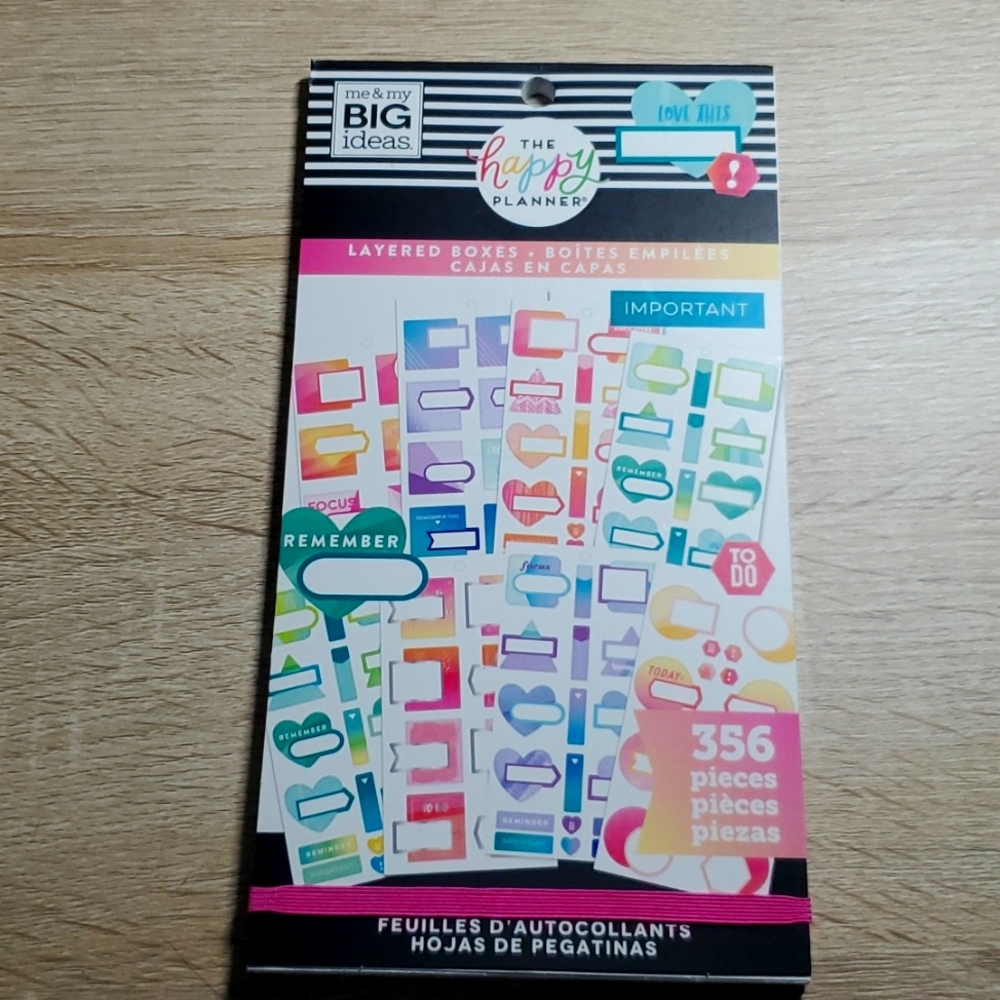Happy planner stickers